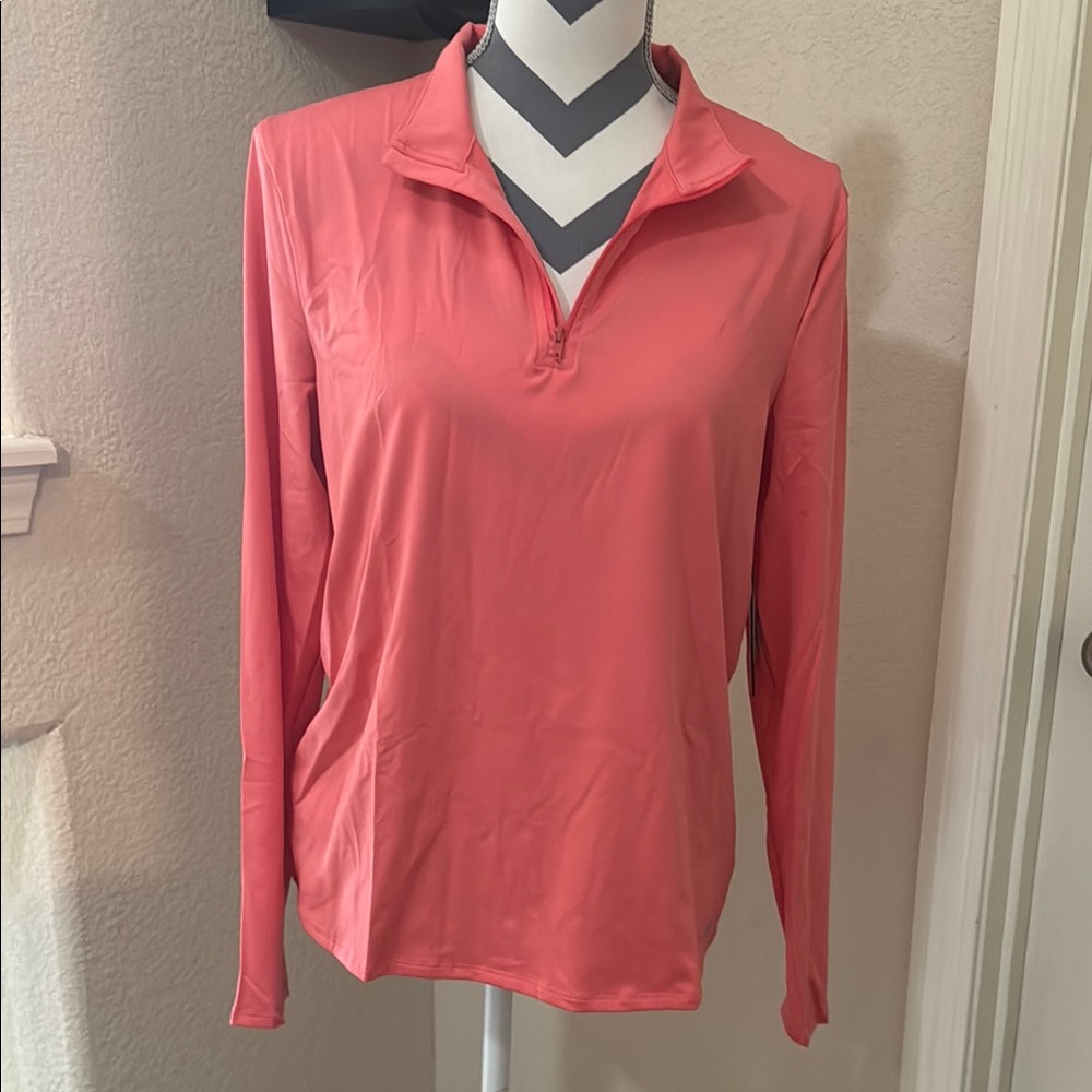 Eleven Women's Coral Long Sleeve Top